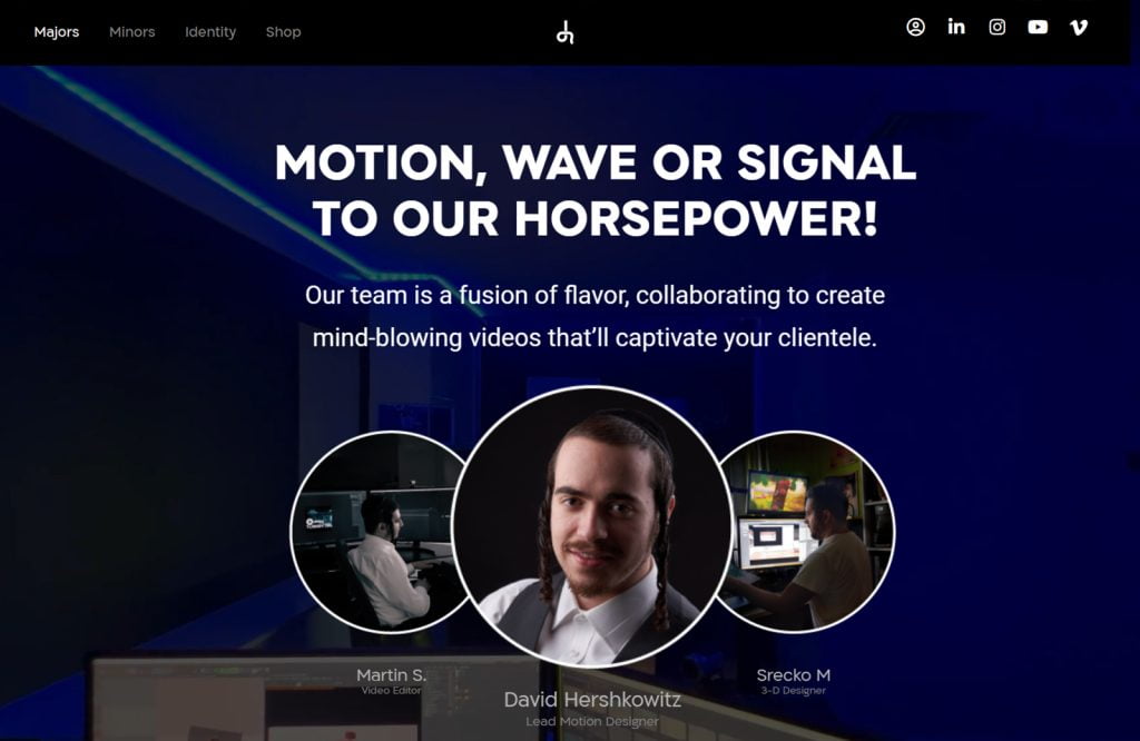 3DH Designs — Portfolio site